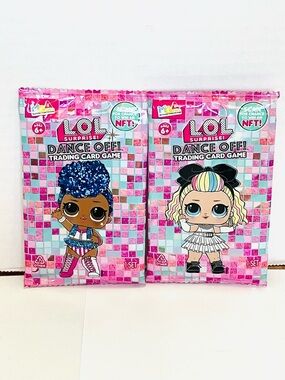 MGA LOL Surprise Dance Off Trading Cards Lot(2 Packs) New Sealed 2021